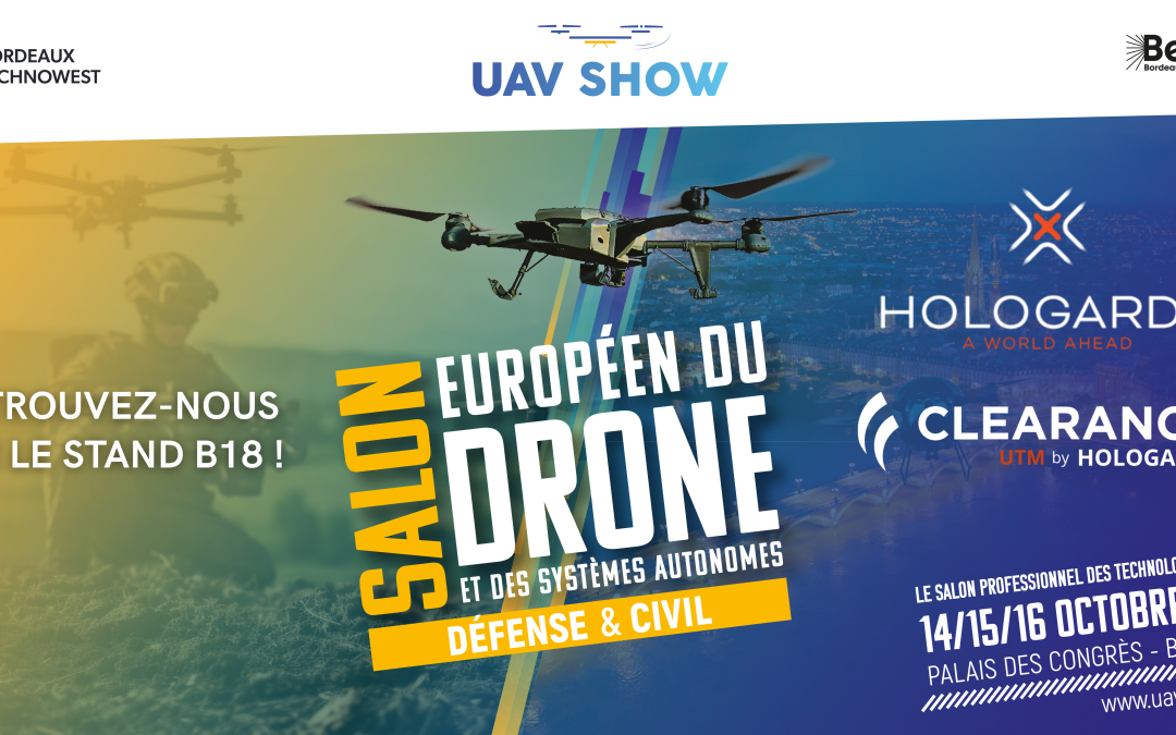 HOLOGARDE PARTENAIRE PREMIUM DE L’UAV SHOW 2025